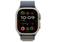 Apple Watch Ultra 2 (2024) Natural Titanium Case Alpine Loop Blue M
