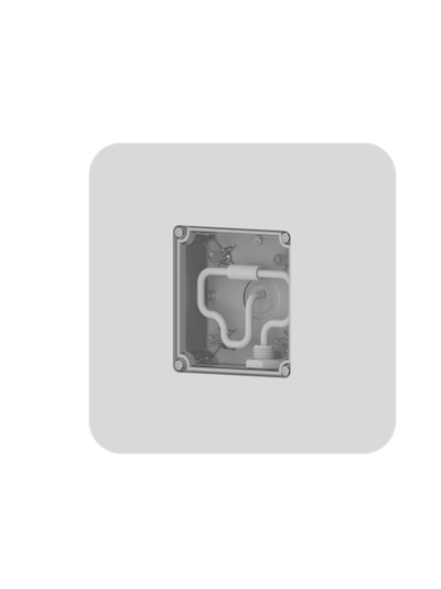 КОМПЛЕКТ 1. КОРОБКА BOXFORCAM MONO для крепления видеокамер. (чёрная/белая)