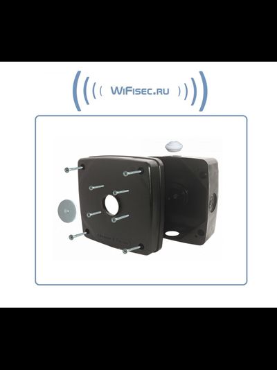 BlackEdition Коробка монтажная для систем видеонаблюдения ST-K02 (ЧЕРНАЯ)