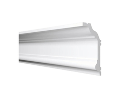 Потолочный плинтус DECOR-DIZAYN DD502, из дюрополимера, под покраску, ударопрочный, 2 метра