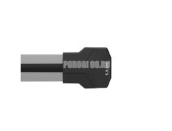 Багажник на крышу автомобиля LUX CONDOR серый для Haval H9 II 2024-