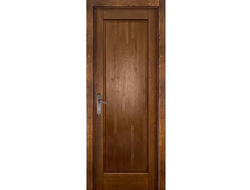 Дверь М4, тонированный массив ольхи