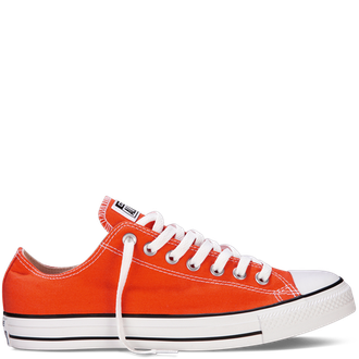 Кеды Converse All Star Vibrant Orange оранжевые низкие 148599F