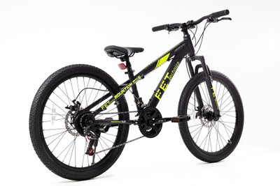 FET technics Limited Edition 24" Черный/лимонный (21 скорость, дисковые тормоза)