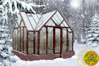 Теплица “Лидс” из стекла и алюминия, разработана архитекторами и конструкторами при содействии опытн