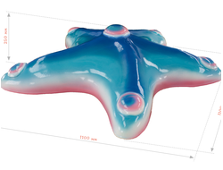 Мягкий игровой элемент «Морская звезда»