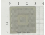 Трафарет BGA для реболлинга чипов компьютера ATI 215 0718020 0,6мм