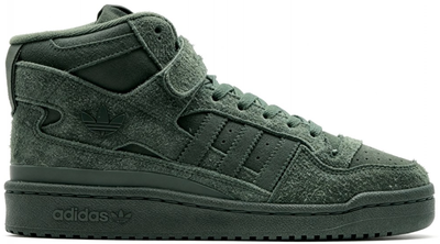 Кроссовки Adidas Forum High Suede Malachite зимние