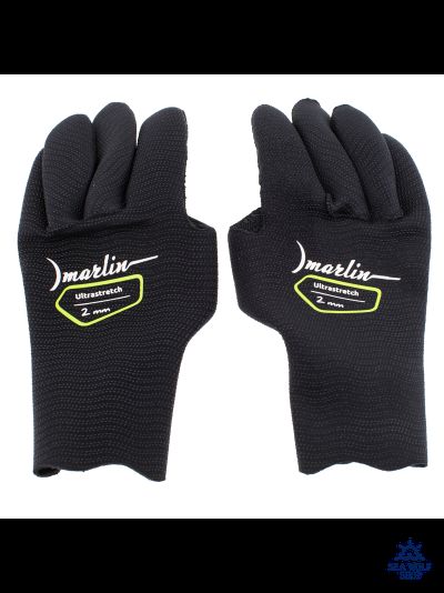 Перчатки неопреновые 2мм Marlin ULTRASTRETCH black р.M