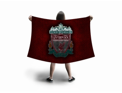 Флаг большой Ливерпуль, Liverpool FC №18