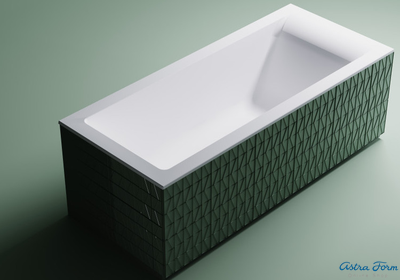 Astra-Form ванна Нейт Solid Surface 170/80 см белая матовая