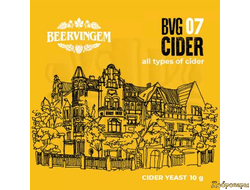 Дрожжи Beervingem для сидра "Cider BVG-07", 10 г
