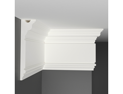 Плинтус потолочный гладкий DECOMASTER D214ДМ (150*38*2000мм)