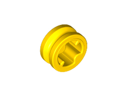 Technic Bush 1/2 Smooth, Yellow (4265c / 3212324 / 4239601 / 6271167)