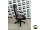 Кресло Кр58 ТГ ПЛАСТ С12(ткань бежевая+коричневая)/ЭКО3 (экокожа коричневая)