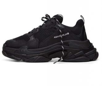 Balenciaga Triple S (БАЛЕНСИАГА) Черные женские (36-41)