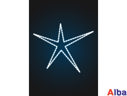 Световое панно Звезда,70 см