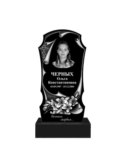 Надгробие вертикальное из гранита