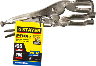 Зажимные клещи STAYER Pro-Fix 250 мм (22470)