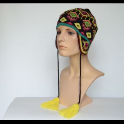 Шапка Vizio 1063 CYULO ушанка черная