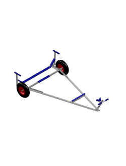 Тележка транспортировочная RS Sailing QTL для швертбота RS Quba