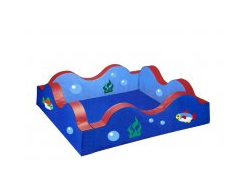 Бассейн квадратный разборный "Волна"