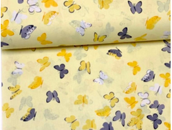 Наволочка на молнии к подушке Биосон Г 230 см сатин рисунок Бабочки