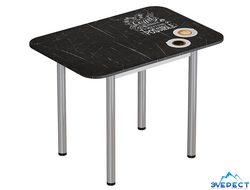 СТОЛ ОБЕДЕННЫЙ Арт СО-01 мрамор 1000*690*750