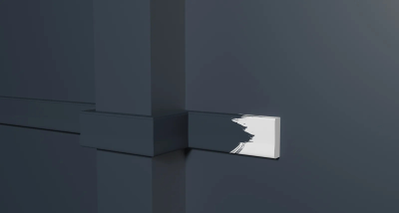 Молдинг Decor Dizain 165A, дюрополимерный, влагостойкий, под покраску, длина 2 м