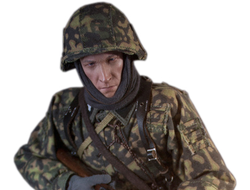 Немецкий солдат - Коллекционная фигурка 1/6 - 3rd SS-Panzer-Division MG34 Gunner Ver. C "Curtis" (D80127) - DID