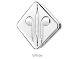 6957531099932   Наушники HOCO M55 Memory sound wire control earphones with mic white