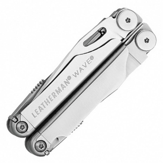 Мультитул LEATHERMAN Wave Plus, 17 функций,  серебристый [832524]