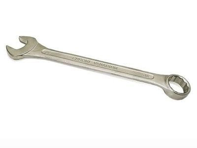 Ключ гаечный рожково-накидной комбинированный 20х20 мм CrV