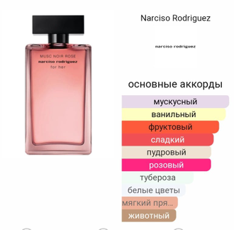 Narciso Rodriguez - Musc Noir Rose For Her