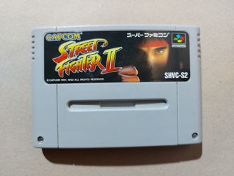 №318 Street Fighter 2 Street Fighter II для Super Famicom / Super Nintendo SNES (NTSC-J)