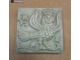 Декор-изразец к плитке под кирпич Kamastone Сказка 11363-1, зеленый с хаки, комплект 16шт с перламутром