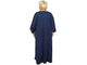 Нарядное платье с мягкими блестками БОЛЬШОГО размера арт. 2379 (цвет темно-синий) Размеры 58-84