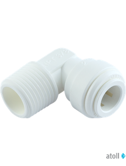 Переходник угловой atoll ME0606 3/8ц x3/8рн (Male Elbow) Z-Q-4066