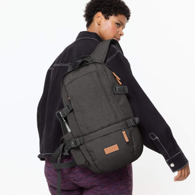 Eastpak floid black denim new arrivals