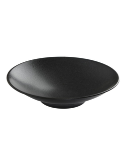 Чаша 26 см фарфор цвет чёрный