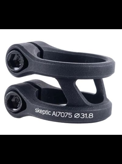 Хомут TECHTEAM 2-х Sceptic 31,8 IHC черный