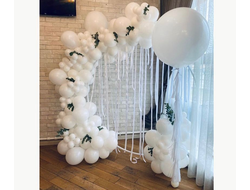 Фотозона с живым эвкалиптом