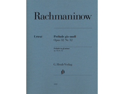 Rachmaninoff, Sergei Prélude gis-Moll op.32,12 für Klavier