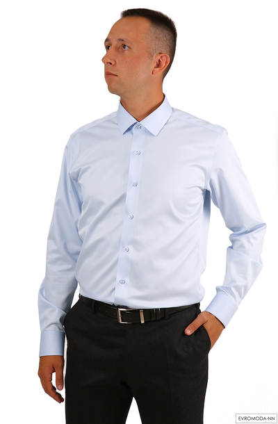 Рубашка мужская Оскар-time Non Iron Slim 18280LT