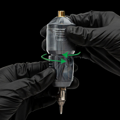 Роторная тату машинка EZ Dagger D-Pack Black (в блистере)