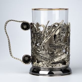 подстаканник для артиллеристу