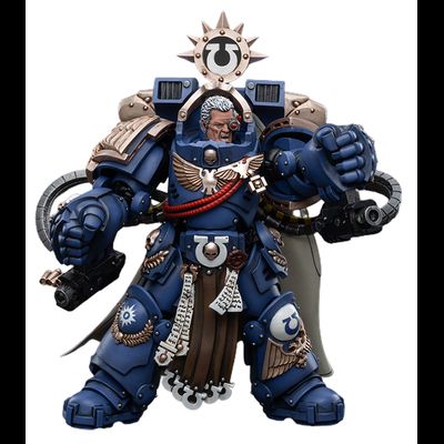 Марнеус Калгар, магистр ордена Ультрамаринов (Warhammer 40k) - КОЛЛЕКЦИОННАЯ ФИГУРКА 1/18 Ultramarines Chapter Master Marneus Calgar (JT3754) - JOYTOY