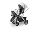 Коляска для погодок UPPABaby Vista V2 Bryce Жемчужно-Белый (люлька 1шт и прогулка 2шт)