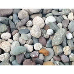 Гравий речной цветной, фракция 2-5 мм