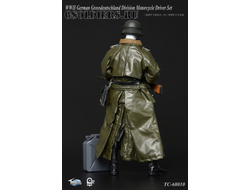 Мотоциклист - коллекционная фигурка 1/6 WWII German Grossdeutschland Division Motorcycle Driver Set (TC-6810) - Toys city
